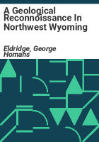 A_geological_reconnoissance_in_northwest_Wyoming